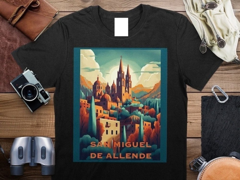 San Miguel 3 Mexico T-Shirt San Miguel 3 Travel Shirt